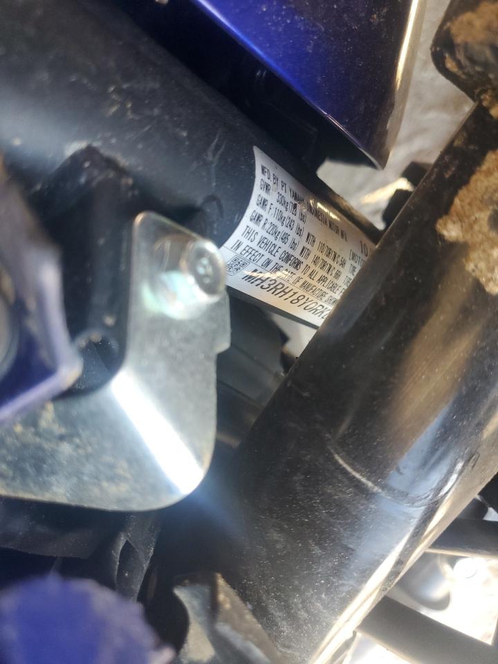 2024 Yamaha Yzfr3 A VIN: MH3RH18Y0RK013785 Lot: 85256685