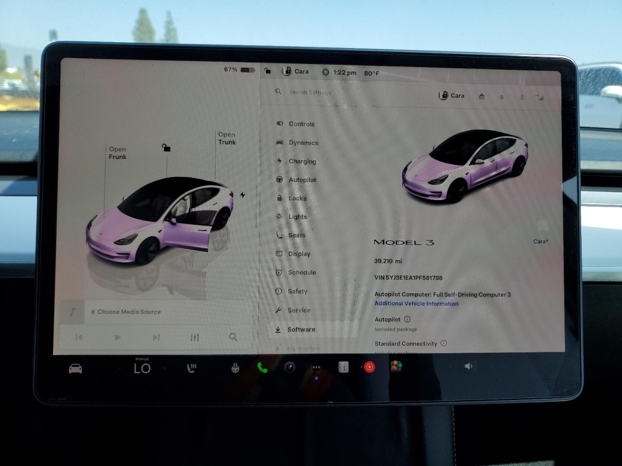2023 Tesla Model 3 VIN: 5YJ3E1EA1PF581798 Lot: 84482595