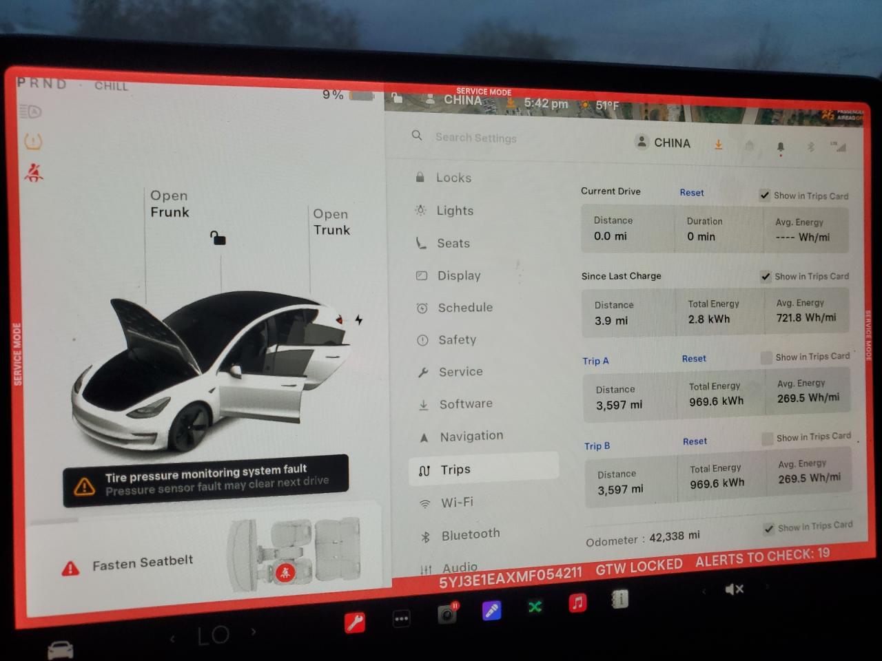 2021 Tesla Model 3 VIN: 5YJ3E1EAXMF054211 Lot: 89533135