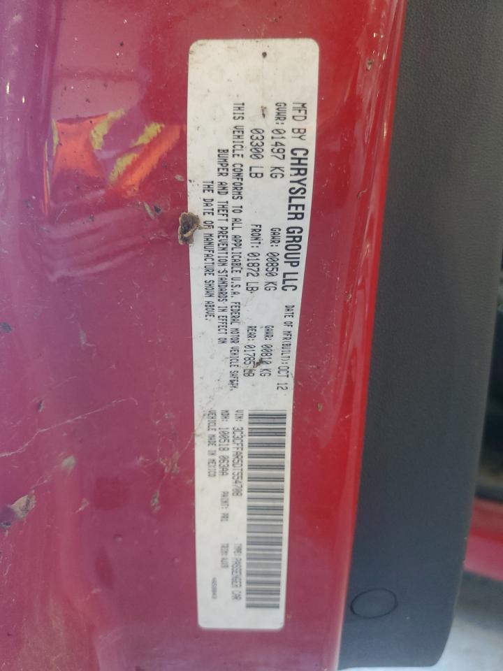 2013 Fiat 500 Pop VIN: 3C3CFFAR5DT554708 Lot: 85195395