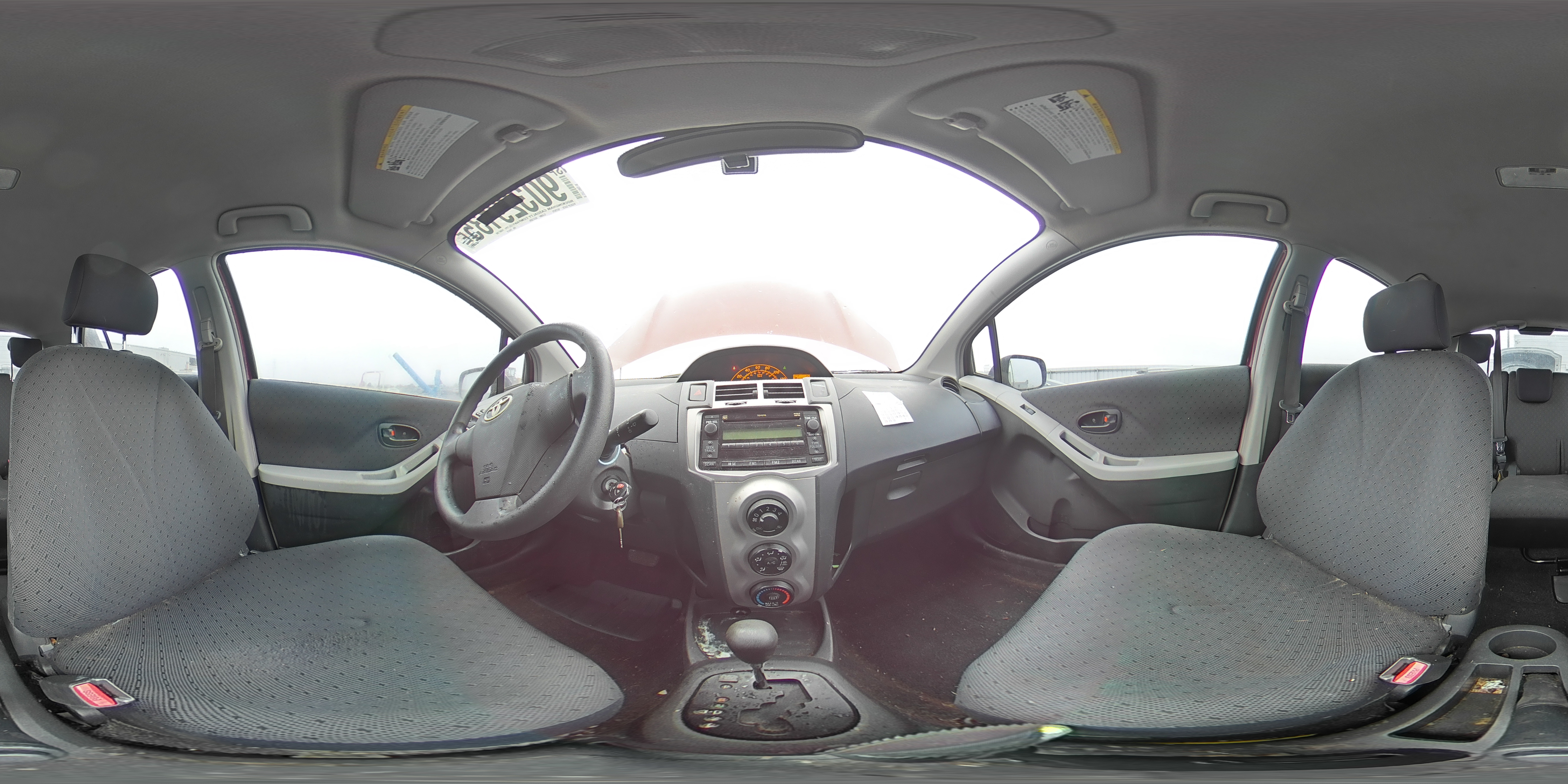 2010 Toyota Yaris VIN: JTDKT4K37A5319379 Lot: 90329135