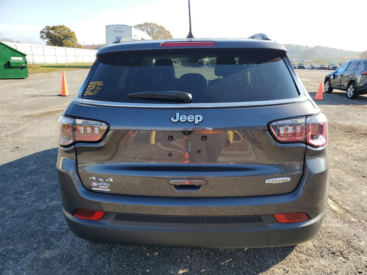 2022 Jeep Compass Latitude VIN: 3C4NJDBB5NT118791 Lot: 91076115