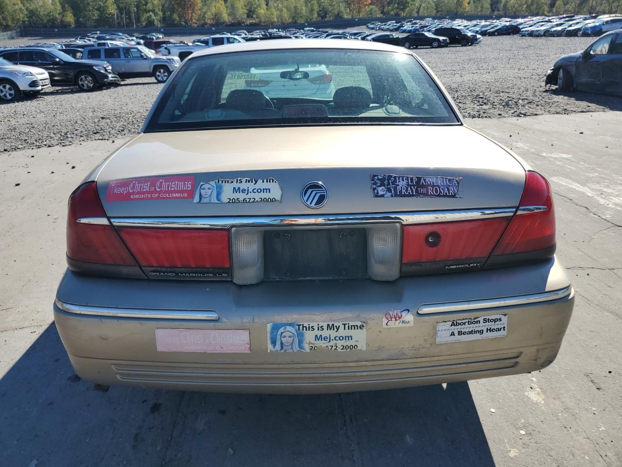 2000 Mercury Grand Marquis Ls VIN: 2MEFM75W0YX601831 Lot: 85825815