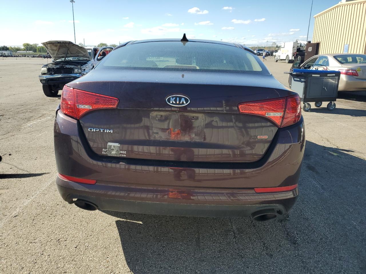 2011 Kia Optima Ex VIN: KNAGN4A70B5128177 Lot: 86115475