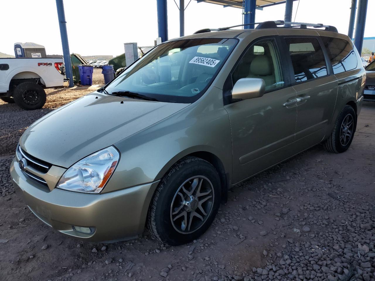 2006 Kia Sedona Ex VIN: KNDMB233066050707 Lot: 89562405