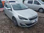 2016 PEUGEOT 308 1.6 BLUEHDI 120 ALLURE 5DR for sale at Copart WISBECH