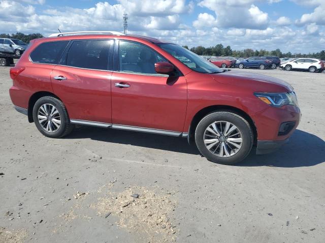  NISSAN PATHFINDER 2017 Красный