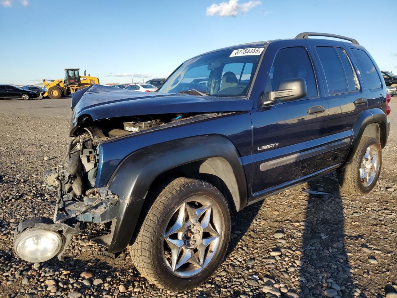 2004 Jeep Liberty Sport blue null gas 1J4GL48K14W186941 photo #1