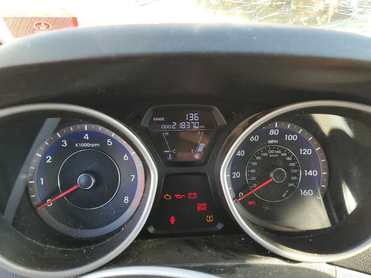 2013 Hyundai Elantra Coupe Gs VIN: KMHDH6AE2DU002799 Lot: 86254915
