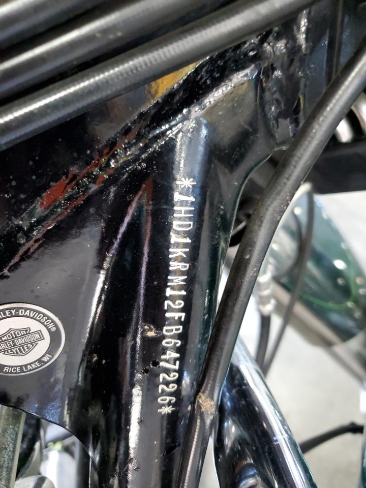 2015 Harley-Davidson Flhxs Street Glide Special VIN: 1HD1KRM12FB647226 Lot: 85571905