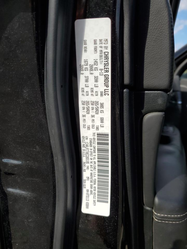 2014 Jeep Grand Cherokee Overland VIN: 1C4RJFCT0EC265195 Lot: 82276605