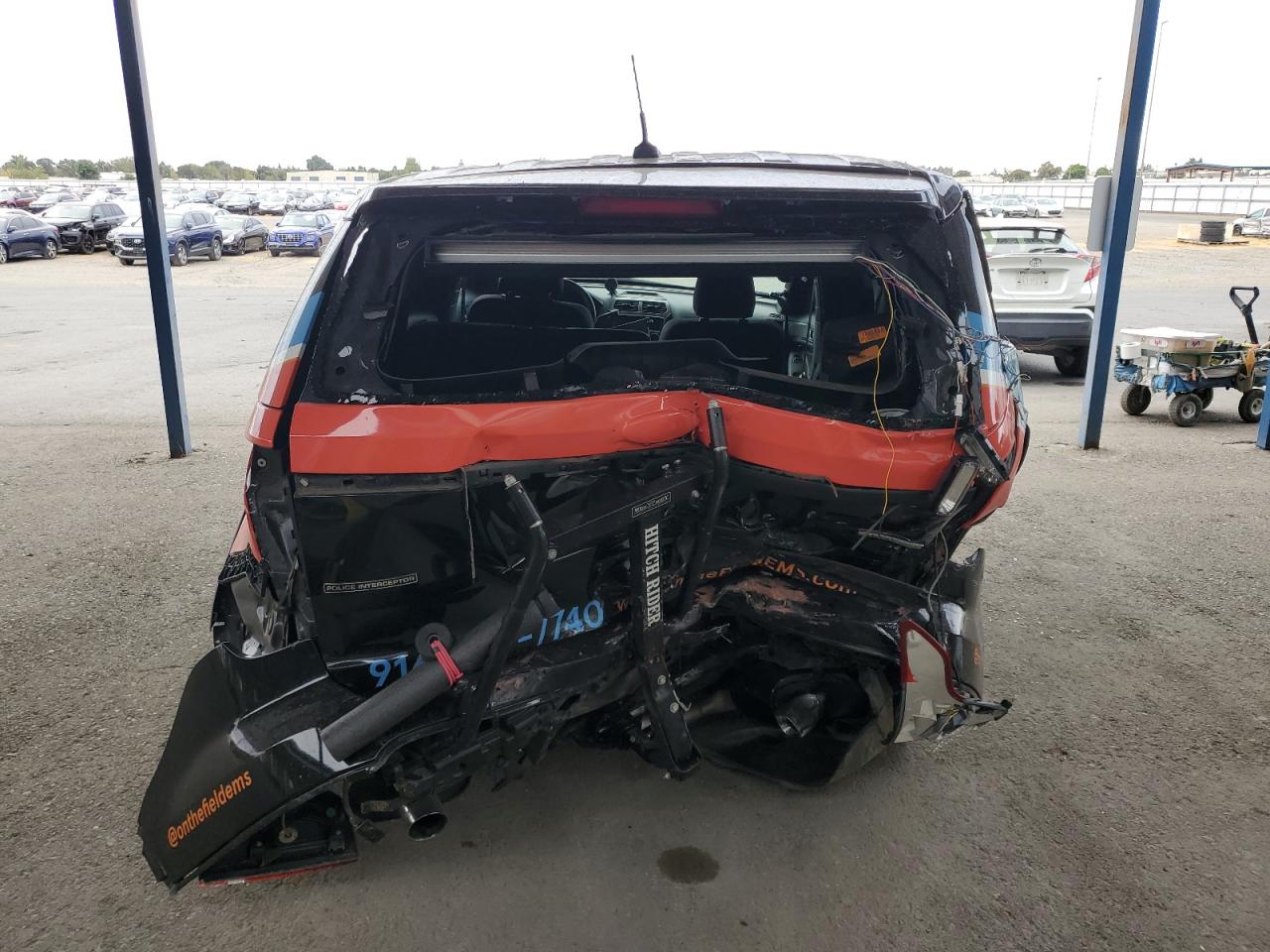 2015 Ford Explorer Police Interceptor VIN: 1FM5K8AT1FGC51872 Lot: 81971035