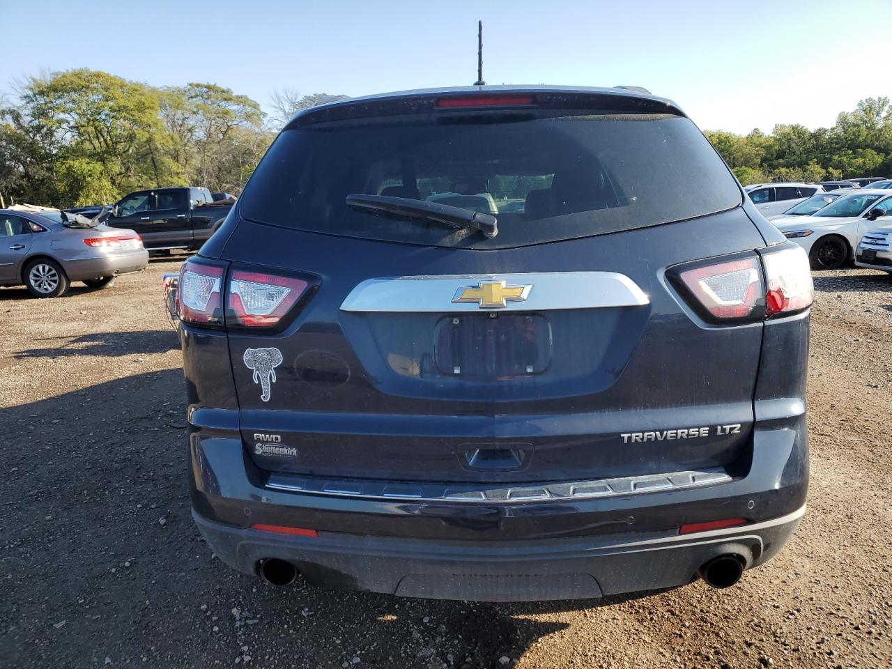 2015 Chevrolet Traverse Ltz VIN: 1GNKVJKD5FJ358902 Lot: 86126405