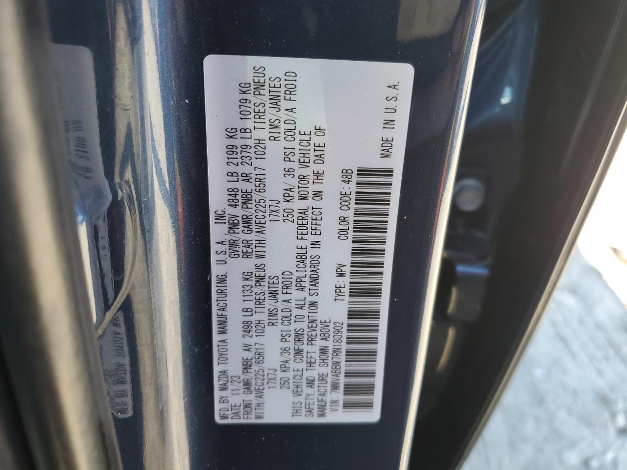 2024 Mazda Cx-50 Preferred VIN: 7MMVABBM7RN180902 Lot: 89724065