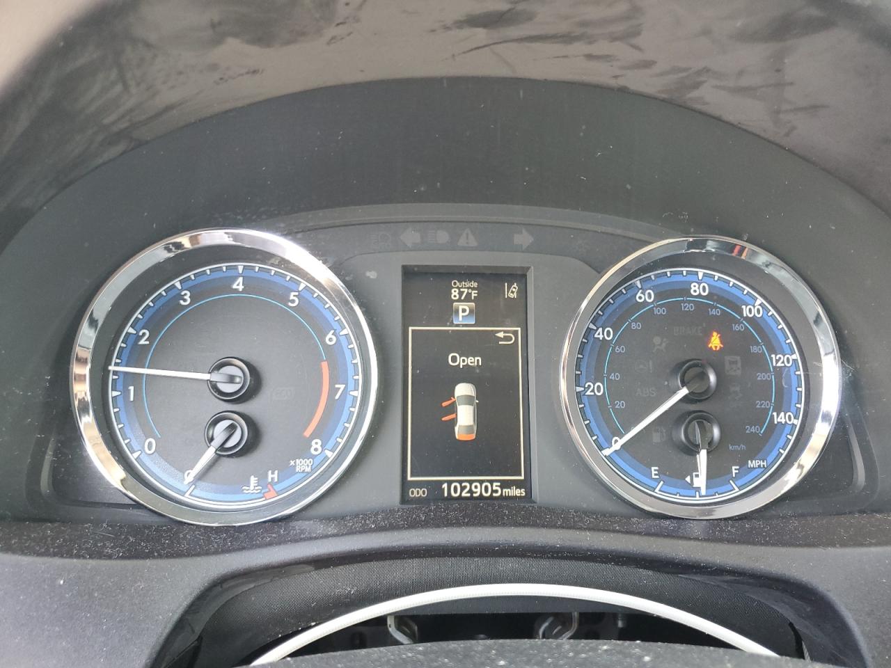 2017 Toyota Corolla L VIN: 5YFBURHE8HP625099 Lot: 85534335