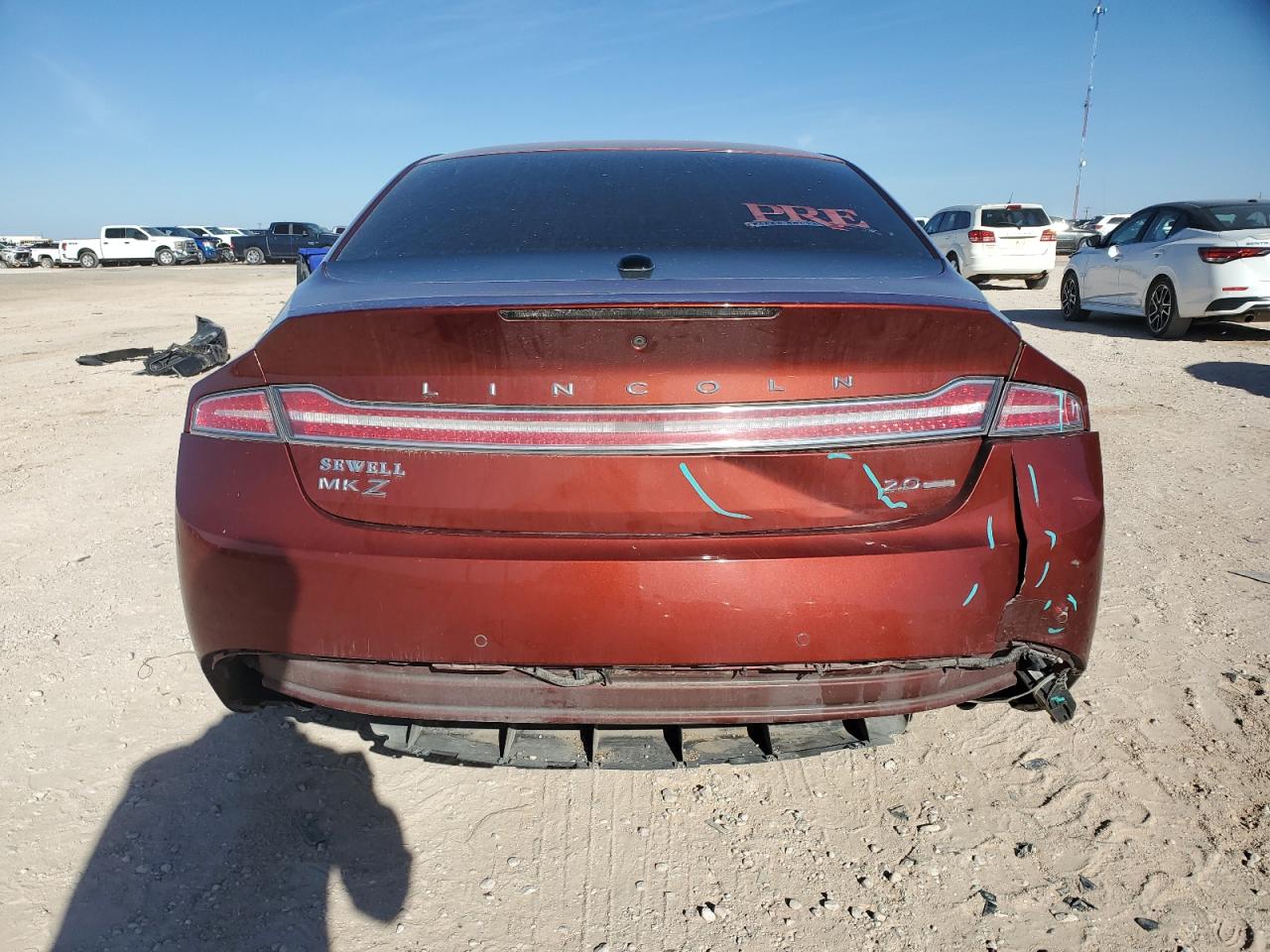 2014 Lincoln Mkz VIN: 3LN6L2G95ER820711 Lot: 86992835