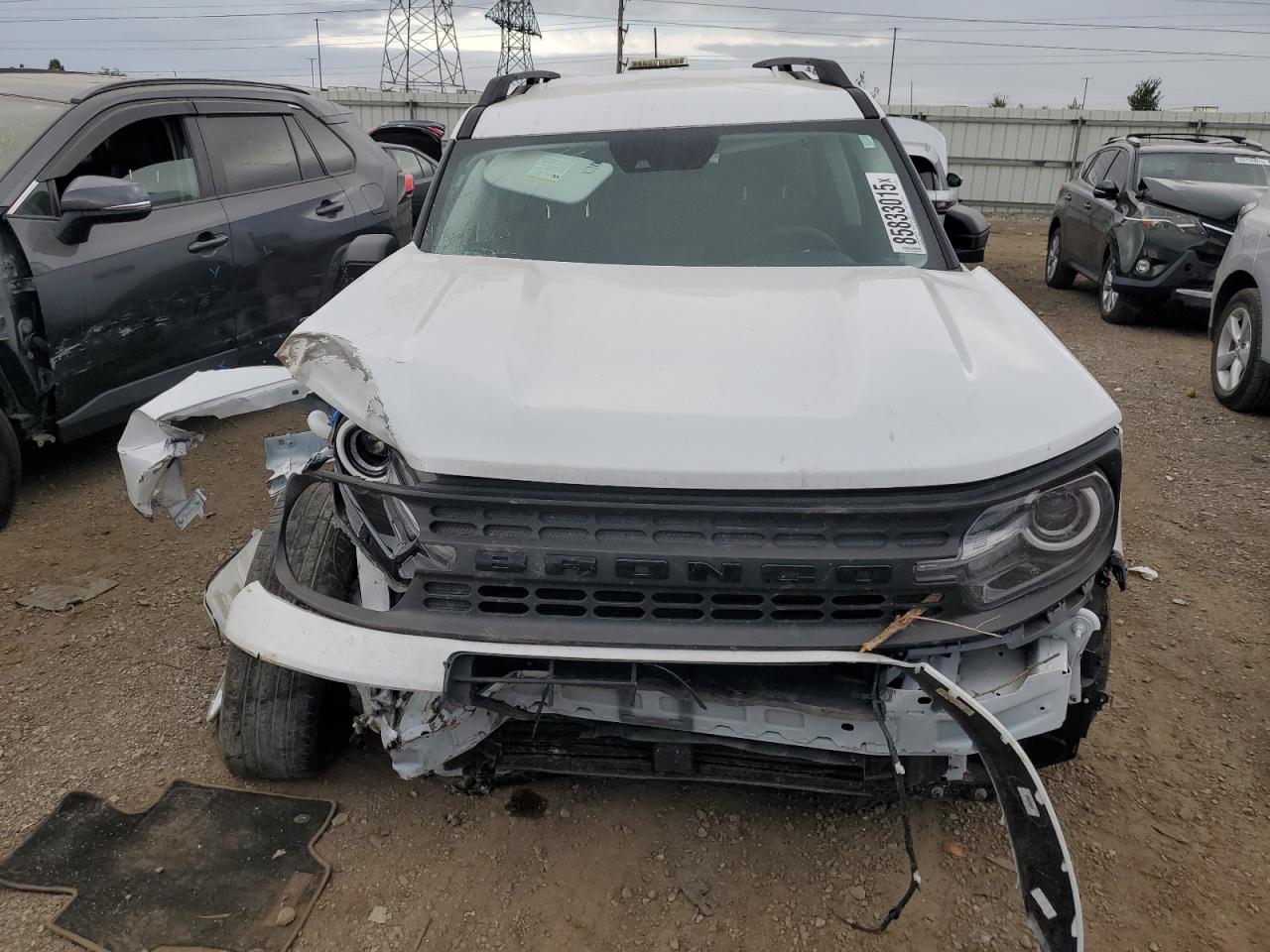 2023 Ford Bronco Sport VIN: 3FMCR9A63PRD18582 Lot: 85833015
