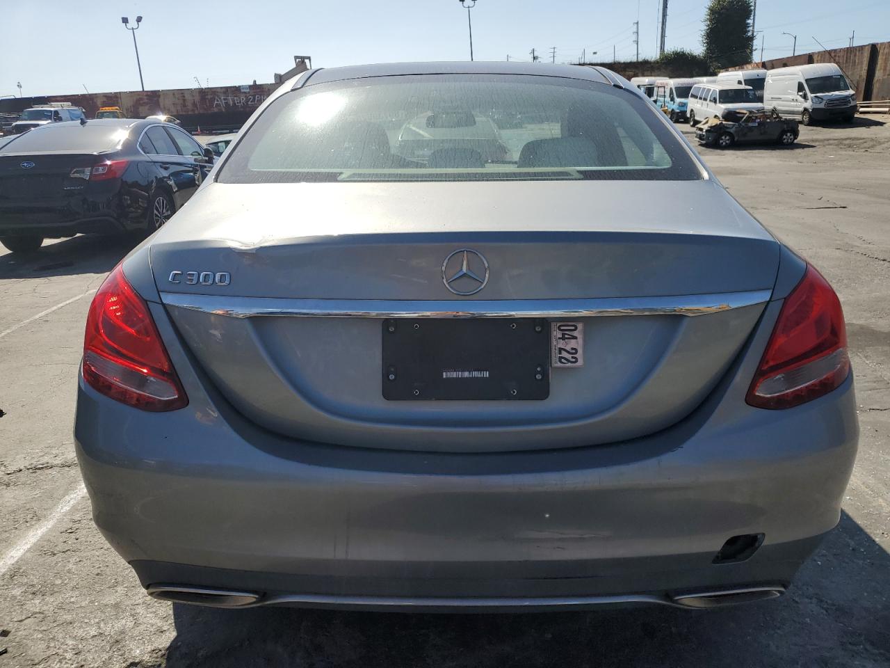 2016 Mercedes-Benz C 300 VIN: 55SWF4JB3GU158133 Lot: 89739525