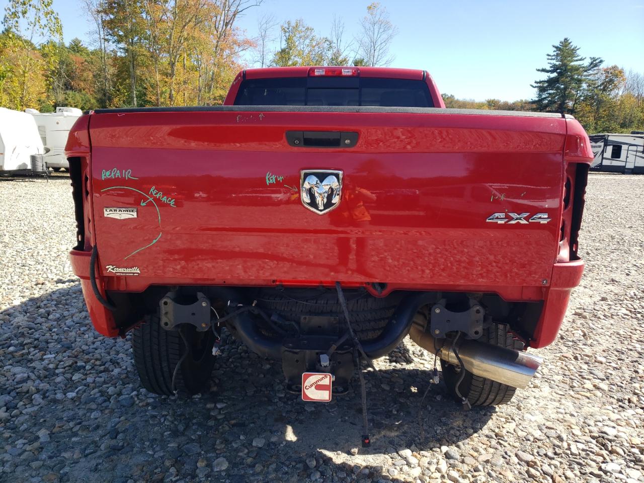 2014 Ram 3500 Laramie VIN: 3C63R3EL8EG184671 Lot: 81138895