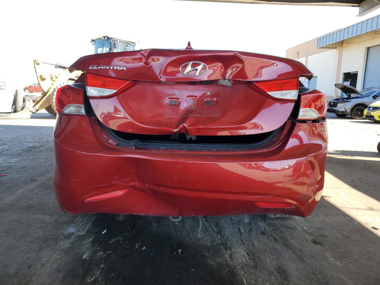 2014 Hyundai Elantra Se VIN: KMHDH4AE6EU101112 Lot: 85010415