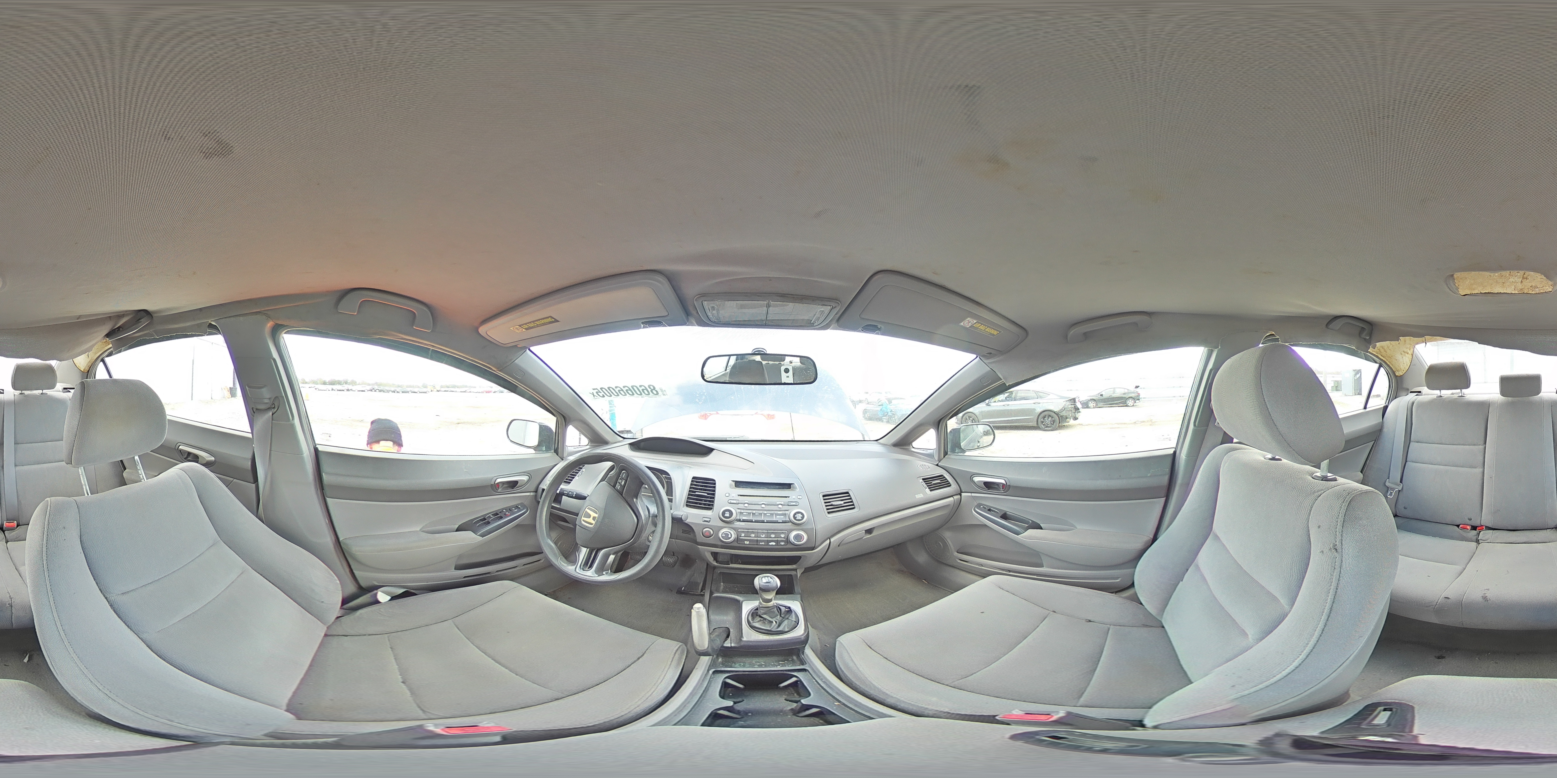 2007 Honda Civic Lx VIN: 1HGFA155X7L133182 Lot: 86066005