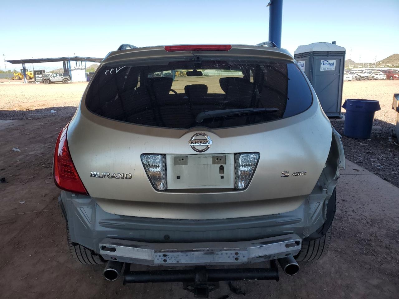 2007 Nissan Murano Sl VIN: JN8AZ08W07W601987 Lot: 84523965