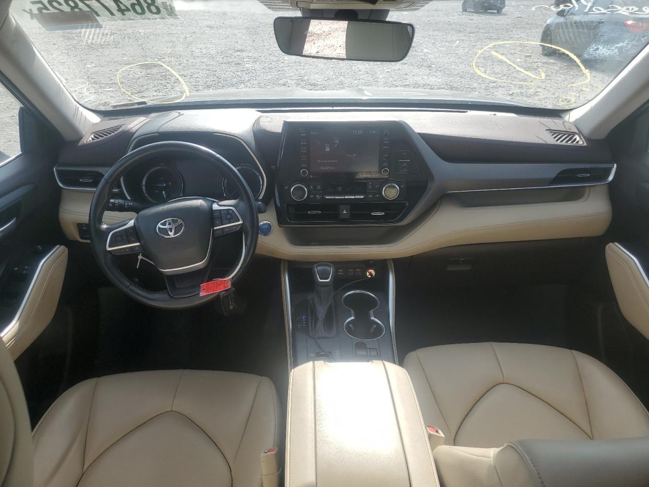 2022 Toyota Highlander Hybrid Xle VIN: 5TDGBRCH4NS558999 Lot: 86477825