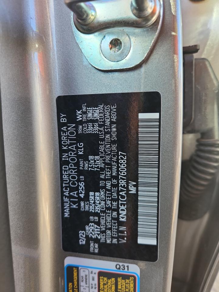 2024 Kia Seltos Sx VIN: KNDETCA73R7606827 Lot: 90103145