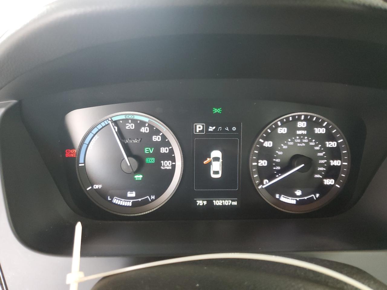 2017 Hyundai Sonata Hybrid VIN: KMHE34L1XHA051399 Lot: 85127675