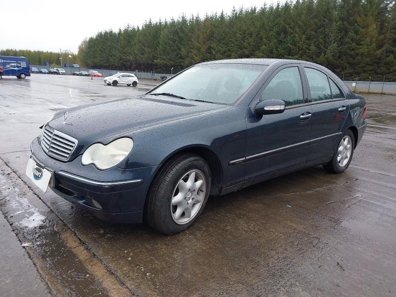 2003 MERCEDES-BENZ C CLASS C180K ELEGANCE SE 4DR AUTO for sale at Copart WHITBURN