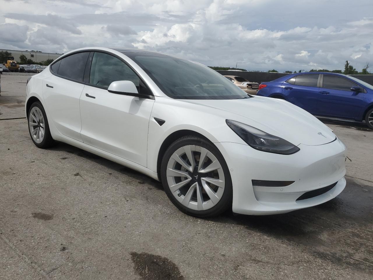 2022 Tesla Model 3 VIN: 5YJ3E1EA5NF348293 Lot: 85338805
