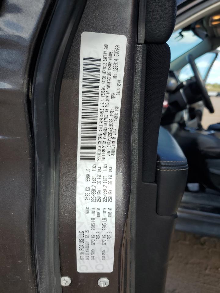 2016 Jeep Cherokee Latitude VIN: 1C4PJMCS9GW218378 Lot: 85852745