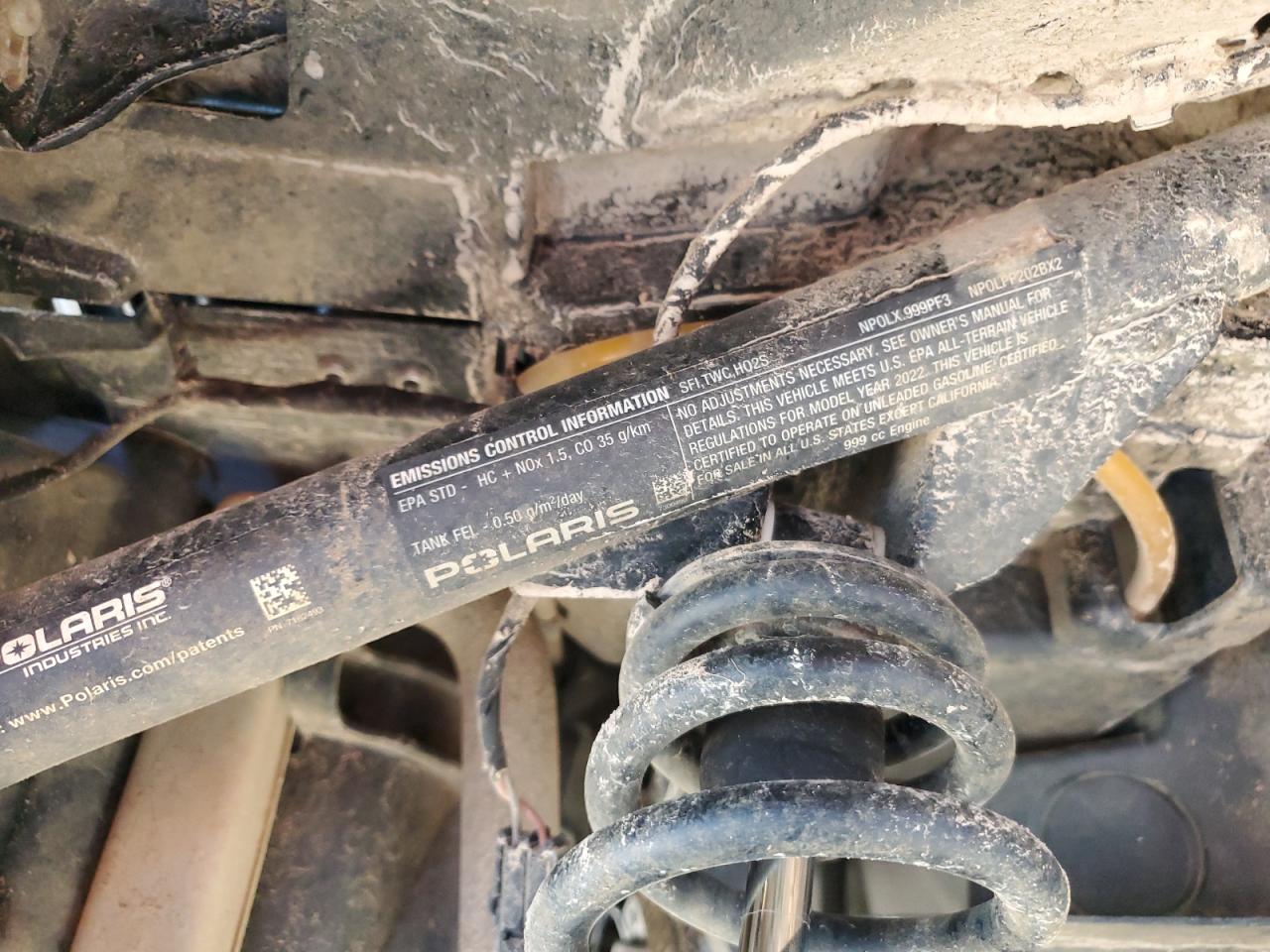 2022 Polaris Ranger Xp 1000 Waterfowl Edition VIN: 4XARRB99XN8071989 Lot: 82572025