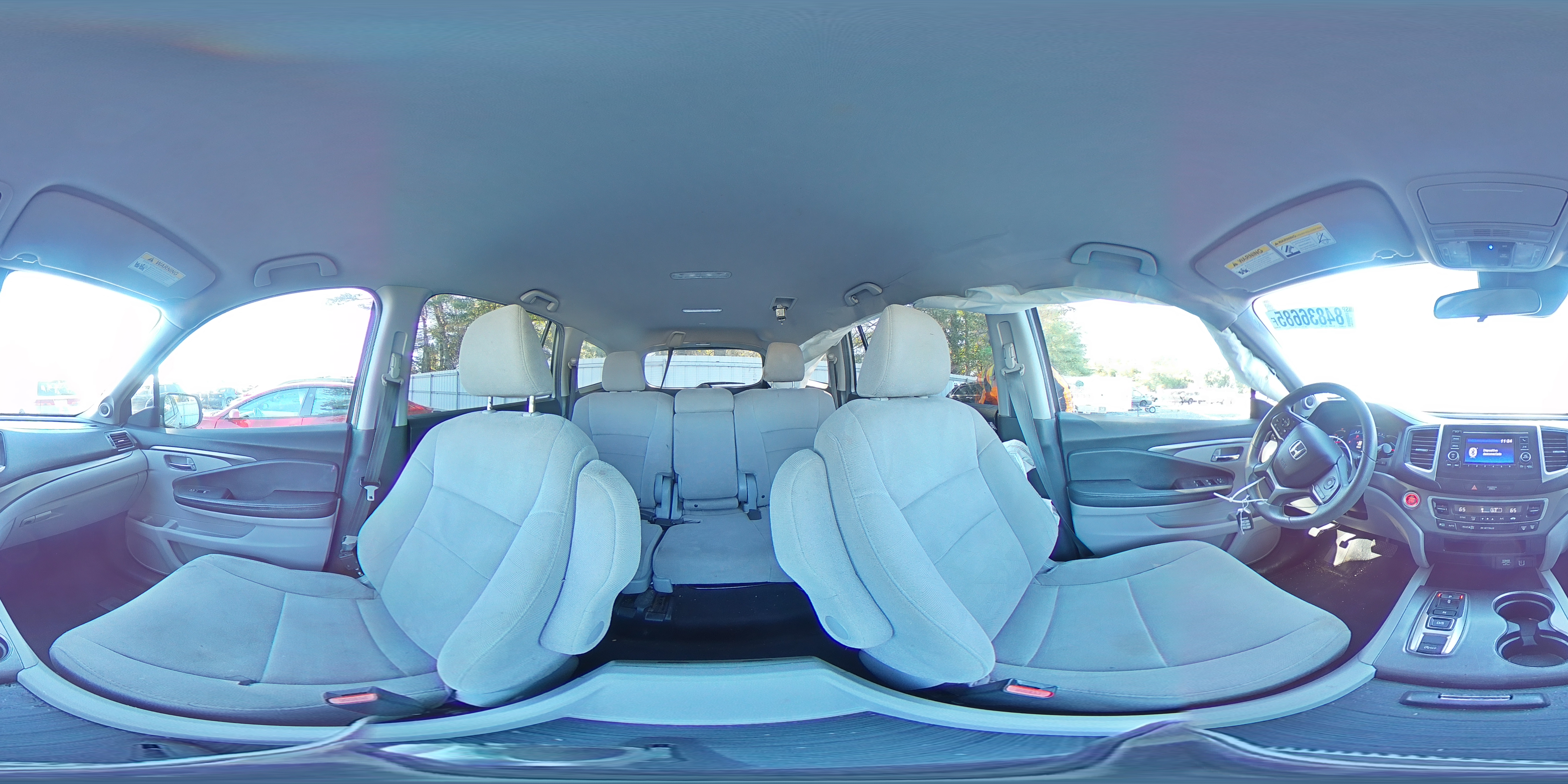 2021 Honda Pilot Lx VIN: 5FNYF6H13MB020607 Lot: 84836685