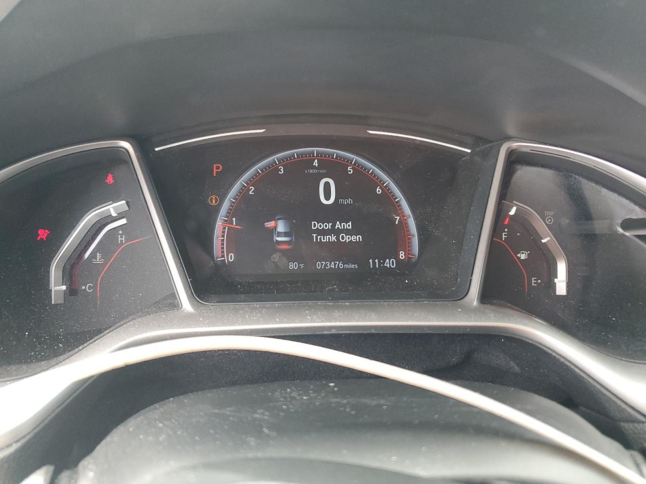 2019 Honda Civic Sport VIN: 2HGFC2F80KH595667 Lot: 82176295