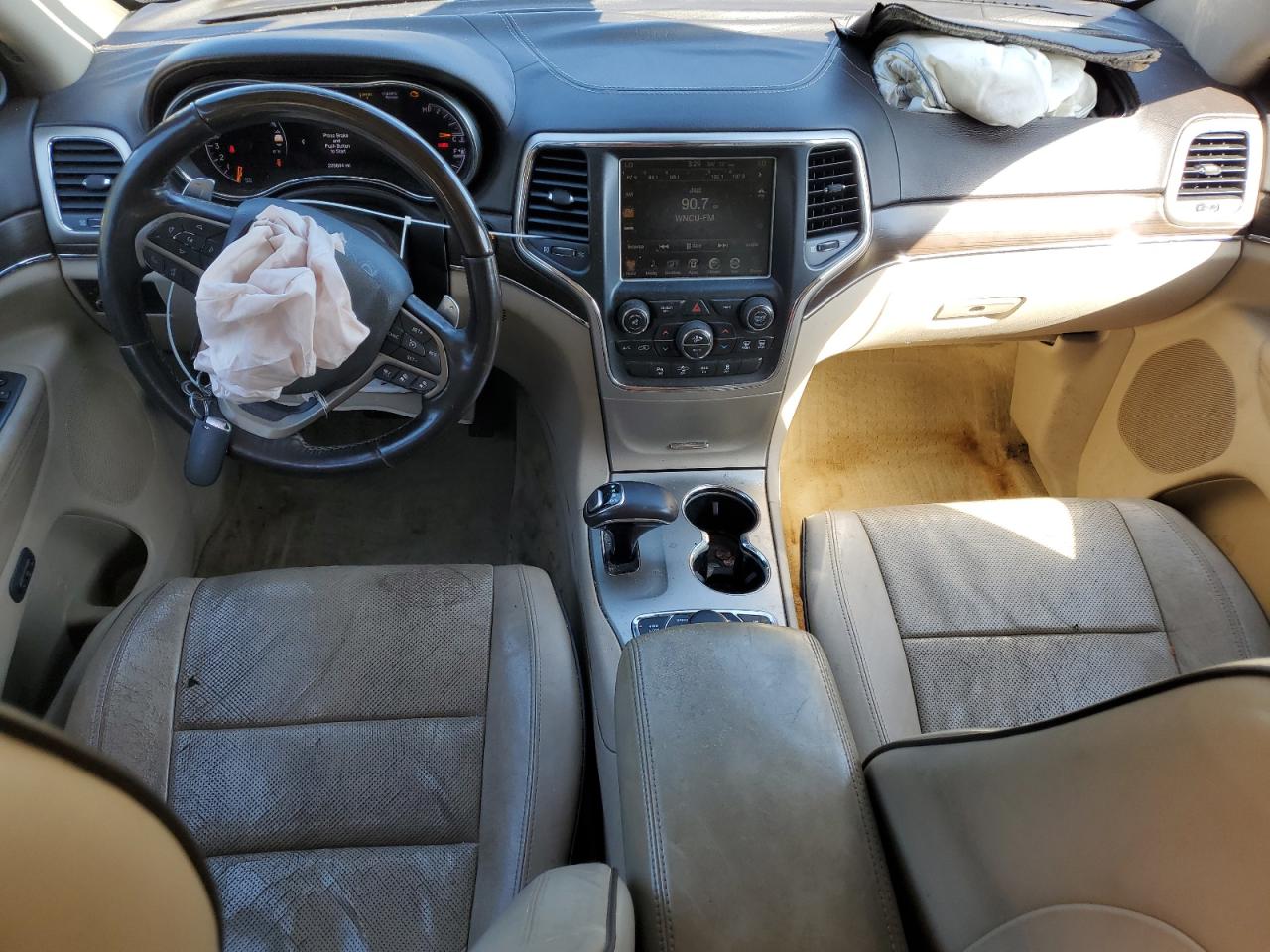 2014 Jeep Grand Cherokee Overland VIN: 1C4RJFCT3EC209686 Lot: 82224995