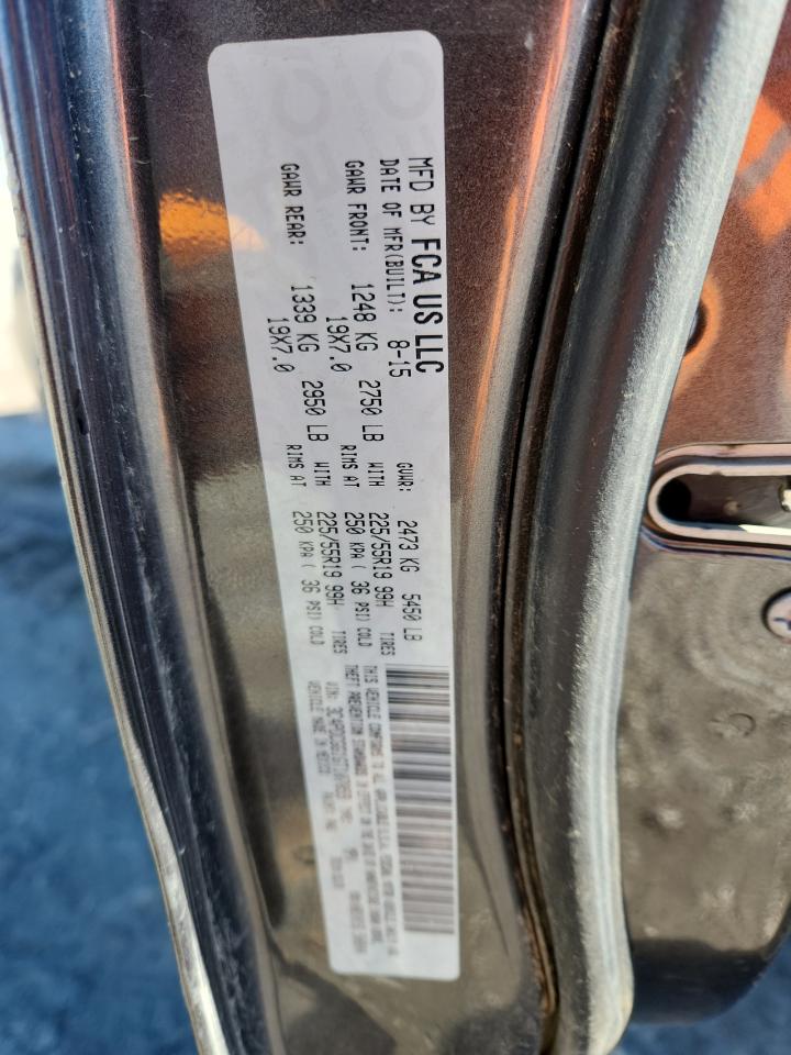 2016 Dodge Journey Crossroad VIN: 3C4PDCGG1GT107059 Lot: 90485525