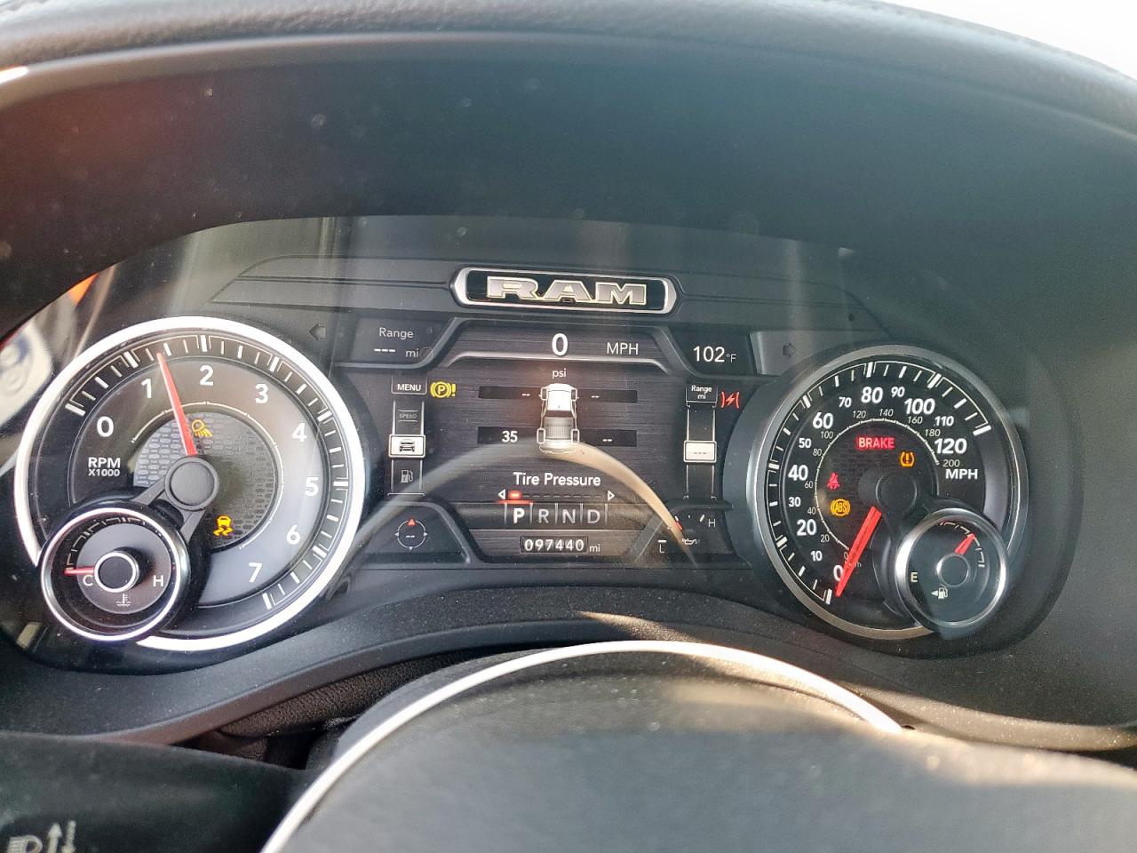 2019 Ram 1500 Laramie VIN: 1C6RREJT6KN613689 Lot: 84820645