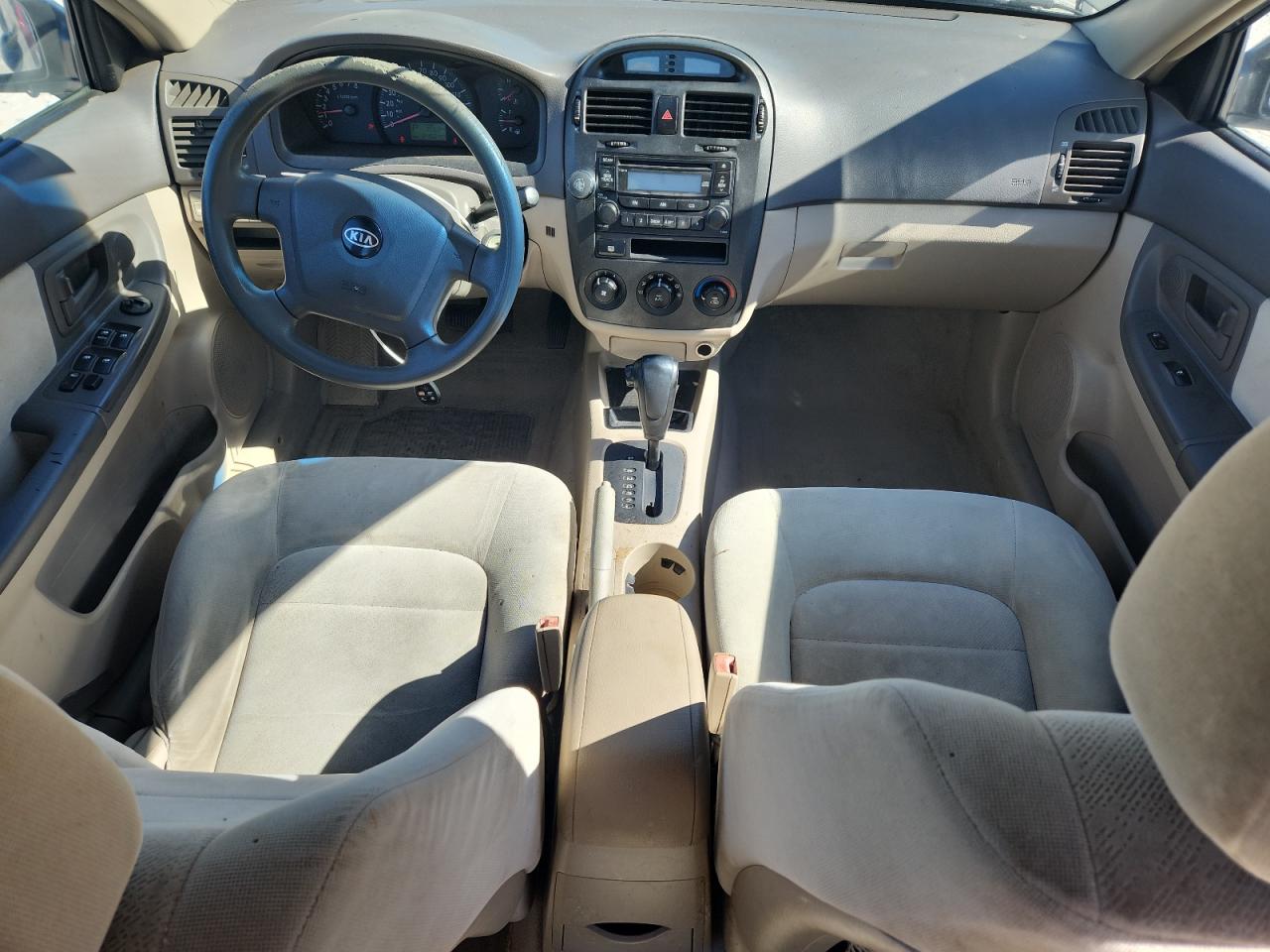 2005 Kia Spectra Lx VIN: KNAFE122555170488 Lot: 82620705