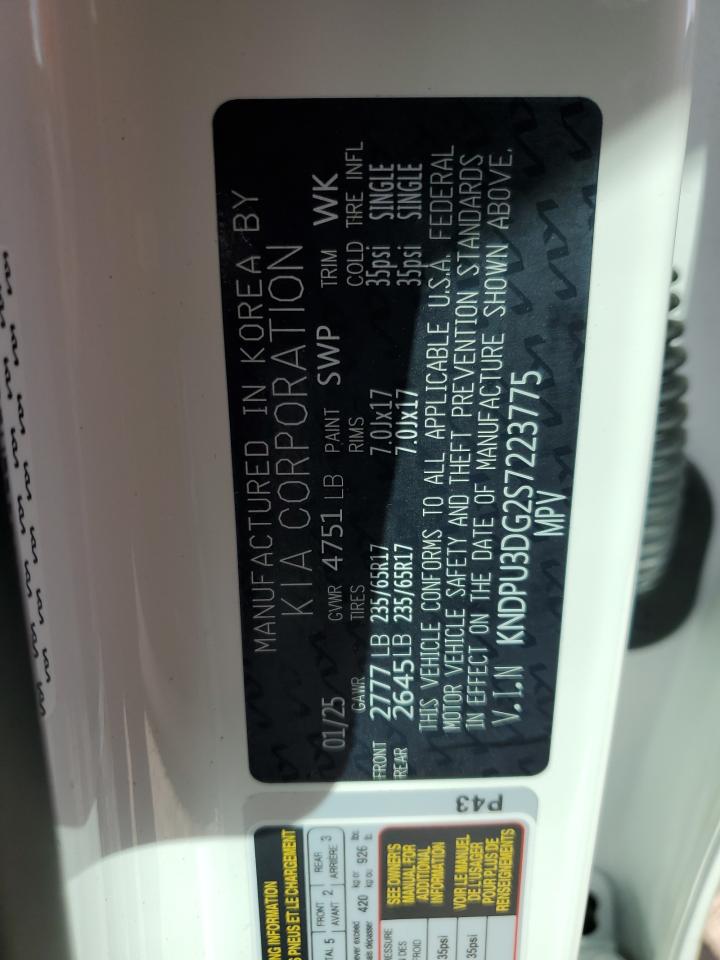 2025 Kia Sportage Lx VIN: KNDPU3DG2S7223775 Lot: 85308835