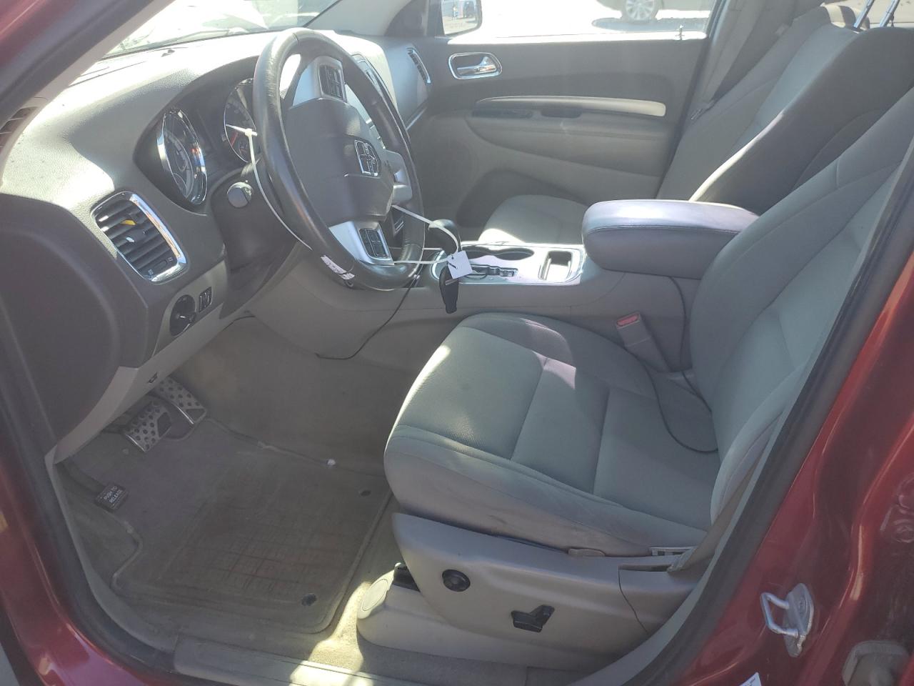 2013 Dodge Durango Sxt VIN: 1C4RDJAG5DC674436 Lot: 85532505
