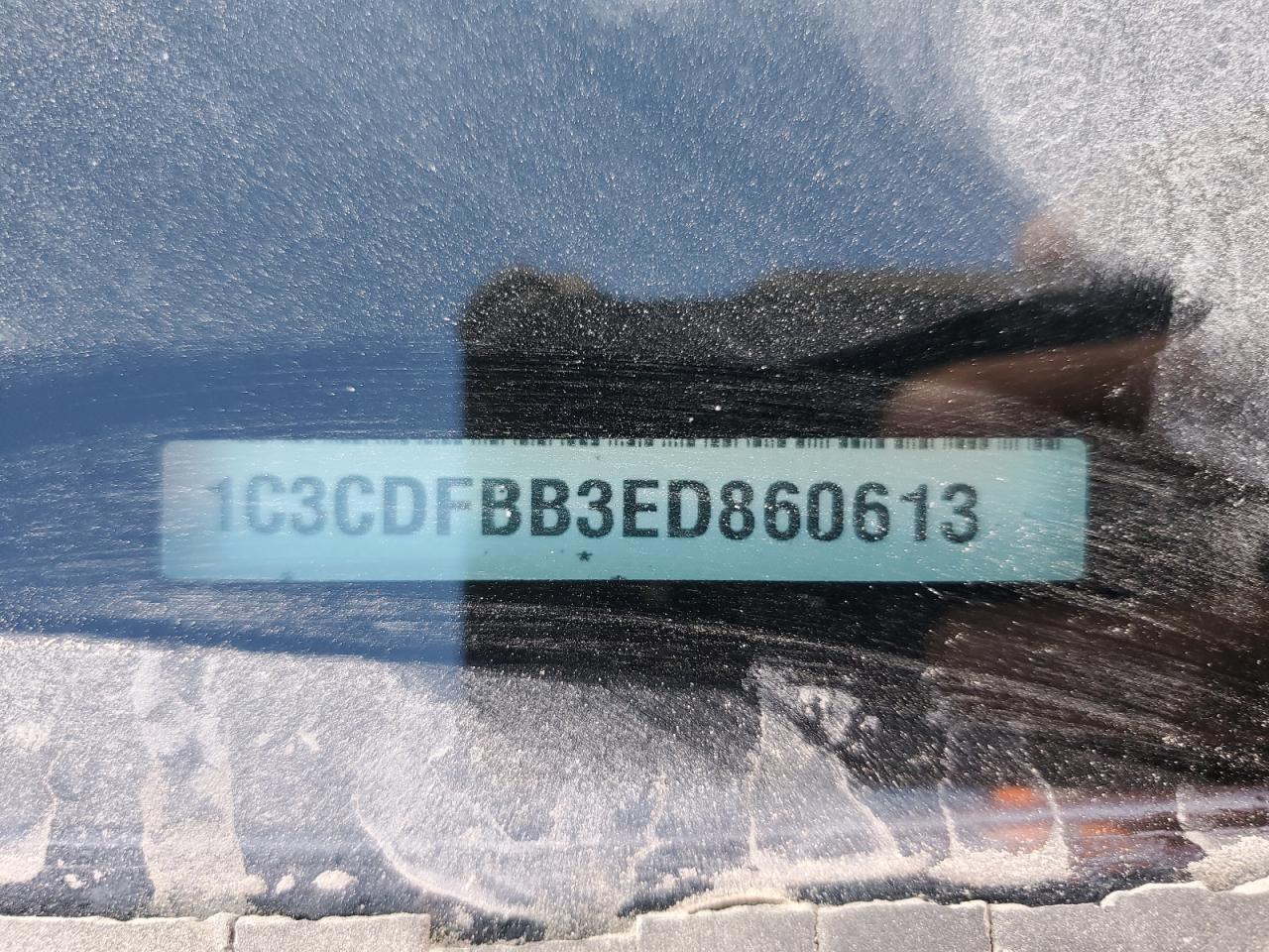 2014 Dodge Dart Sxt VIN: 1C3CDFBB3ED860613 Lot: 87268765