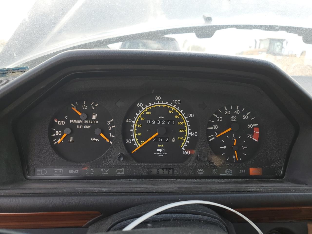 1992 Mercedes-Benz 300 E 4Matic VIN: WDBED30E9NB632464 Lot: 86144335