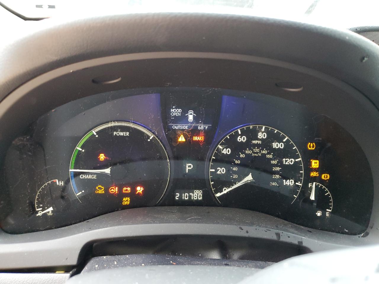 2012 Lexus Rx 450H VIN: JTJZB1BA2C2407627 Lot: 86046735