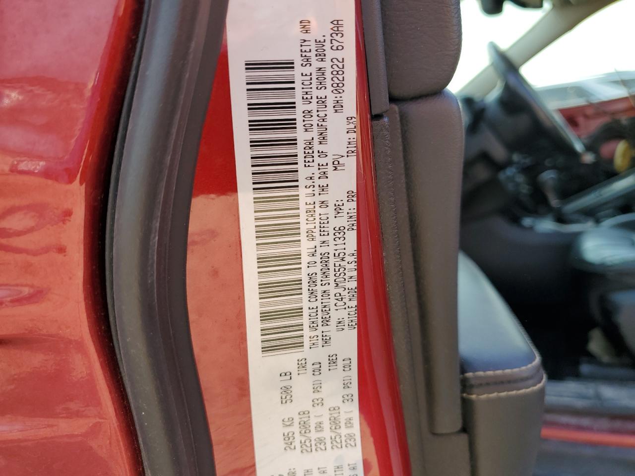 2015 Jeep Cherokee Limited VIN: 1C4PJMDS5FW511336 Lot: 86304545