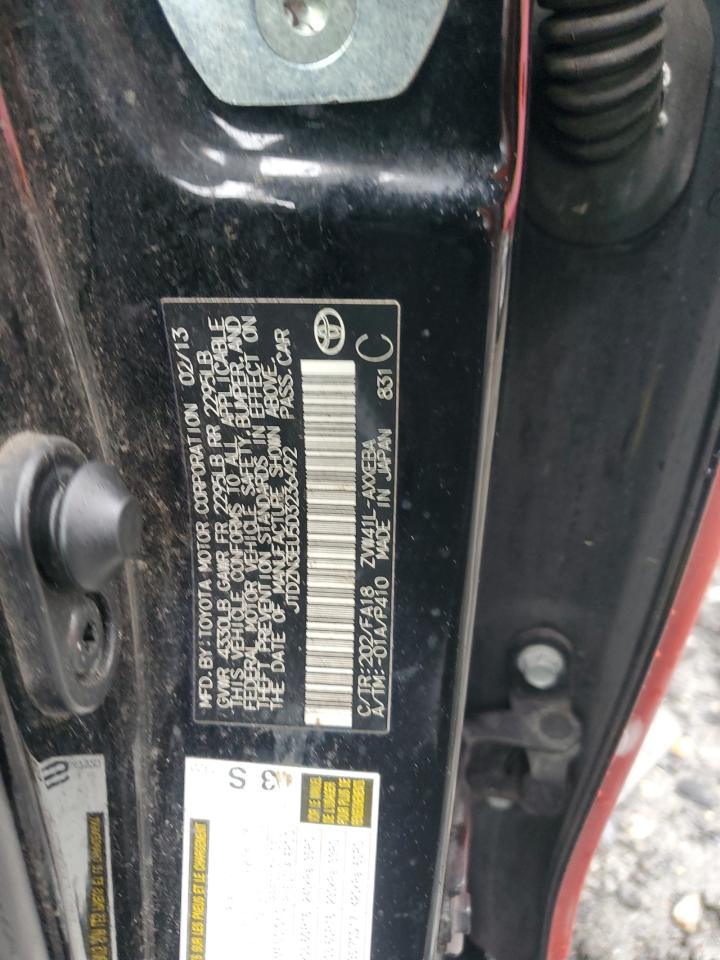 2013 Toyota Prius V VIN: JTDZN3EU5D3236492 Lot: 86313965