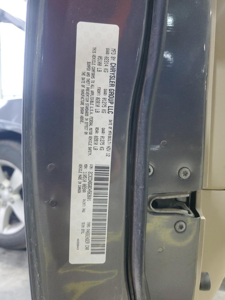 2013 Dodge Charger Se VIN: 2C3CDXBG8DH563601 Lot: 86093435