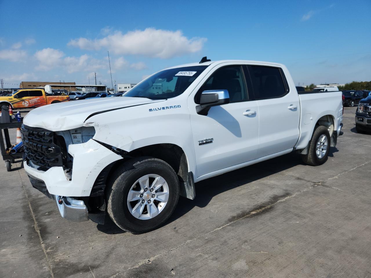 2025 Chevrolet Silverado C1500 Lt white null gas 2GCPACED1S1114217 photo #1