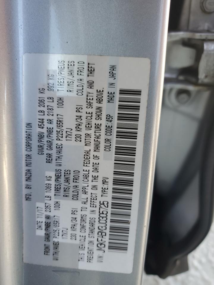 2018 Mazda Cx-5 Sport VIN: JM3KFABM3J0305725 Lot: 85723675