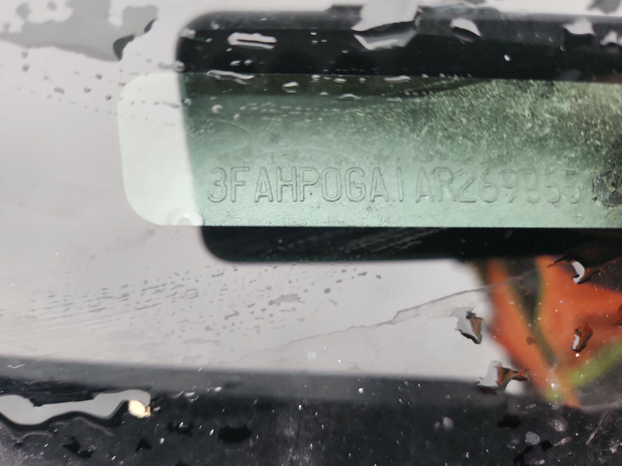 2010 Ford Fusion S VIN: 3FAHP0GA1AR269855 Lot: 87296895